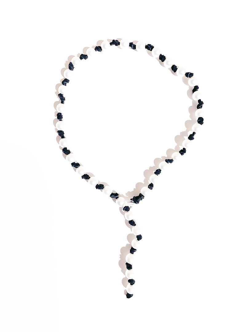 Medium Black Necklace